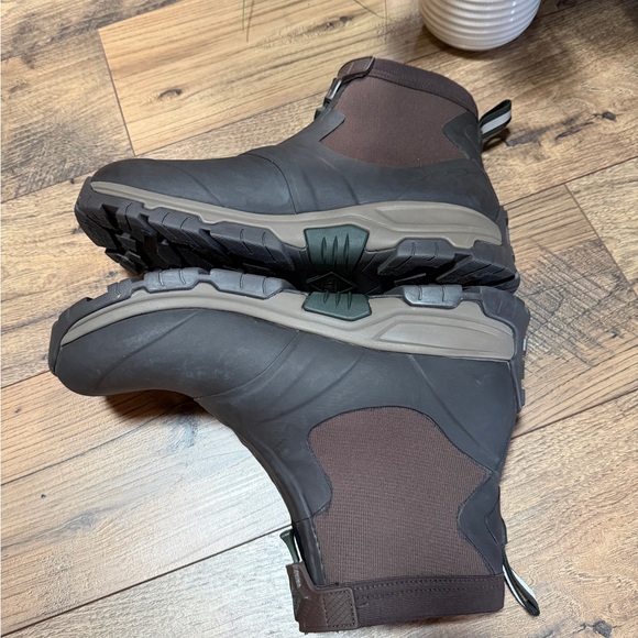 Men\'s MUCK boots Brown‎ Size 8,10,12,13,14 insulated, waterproof mid zip APEX main image 7